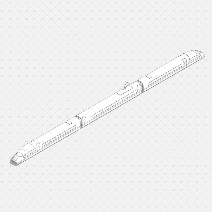 Revit Train Rfa Revit 3D Parametric Inter City Train Family | Download Vehicle Revit ...