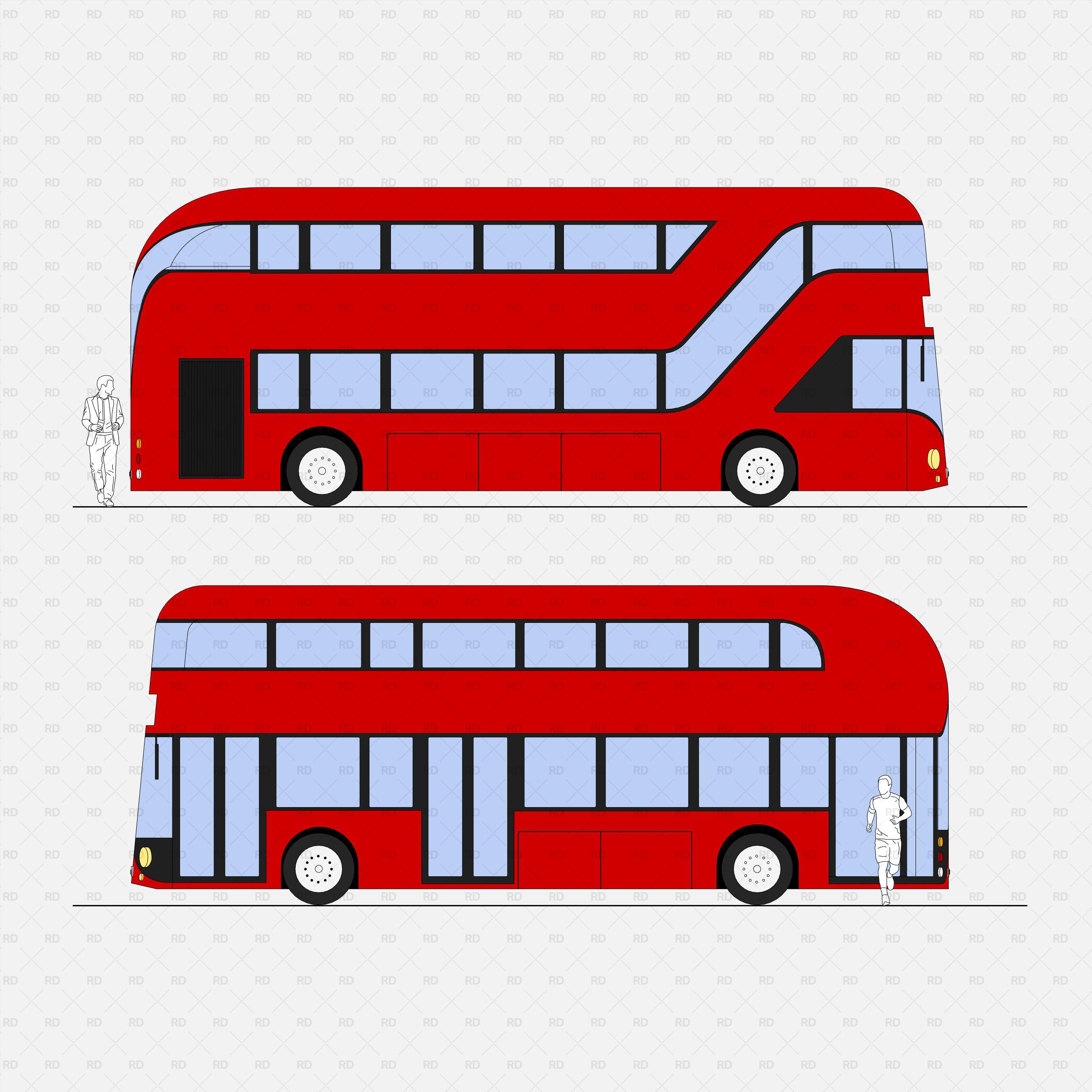 London Bus revit family