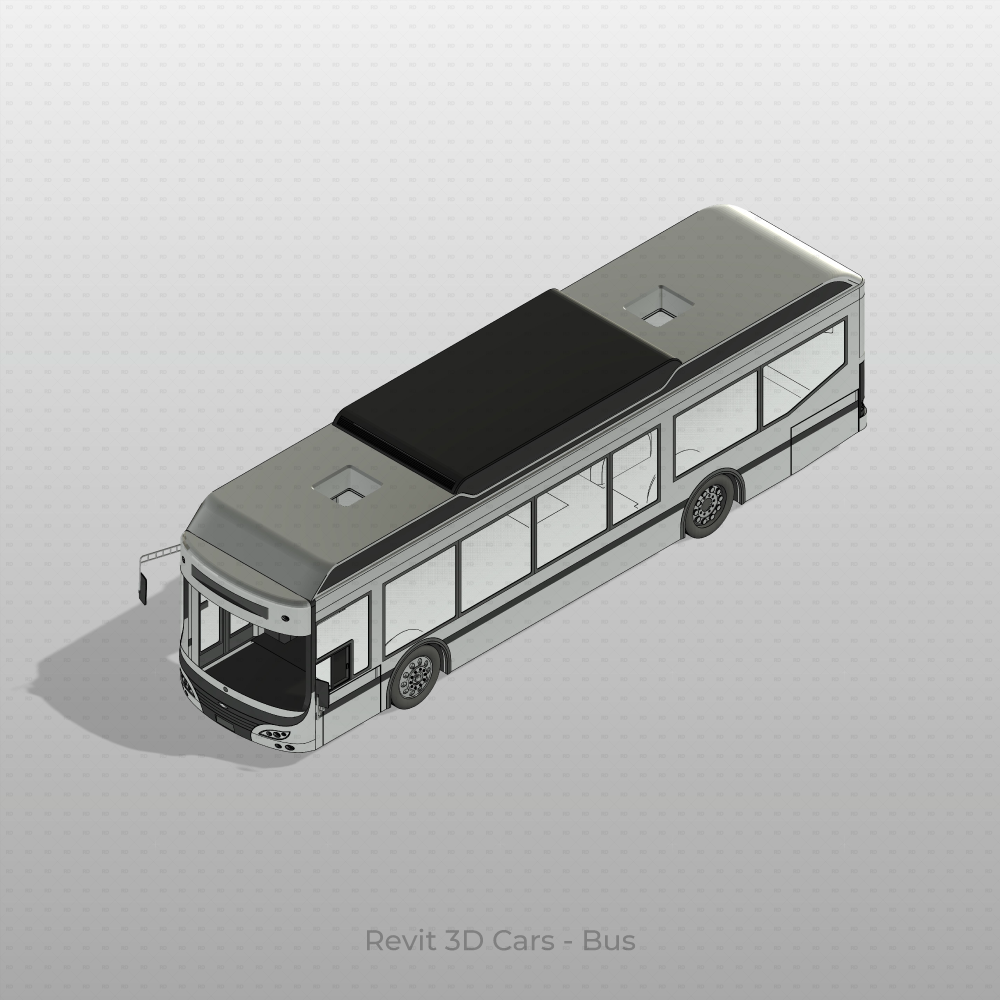 Revit 3D Vehicle Bus download family