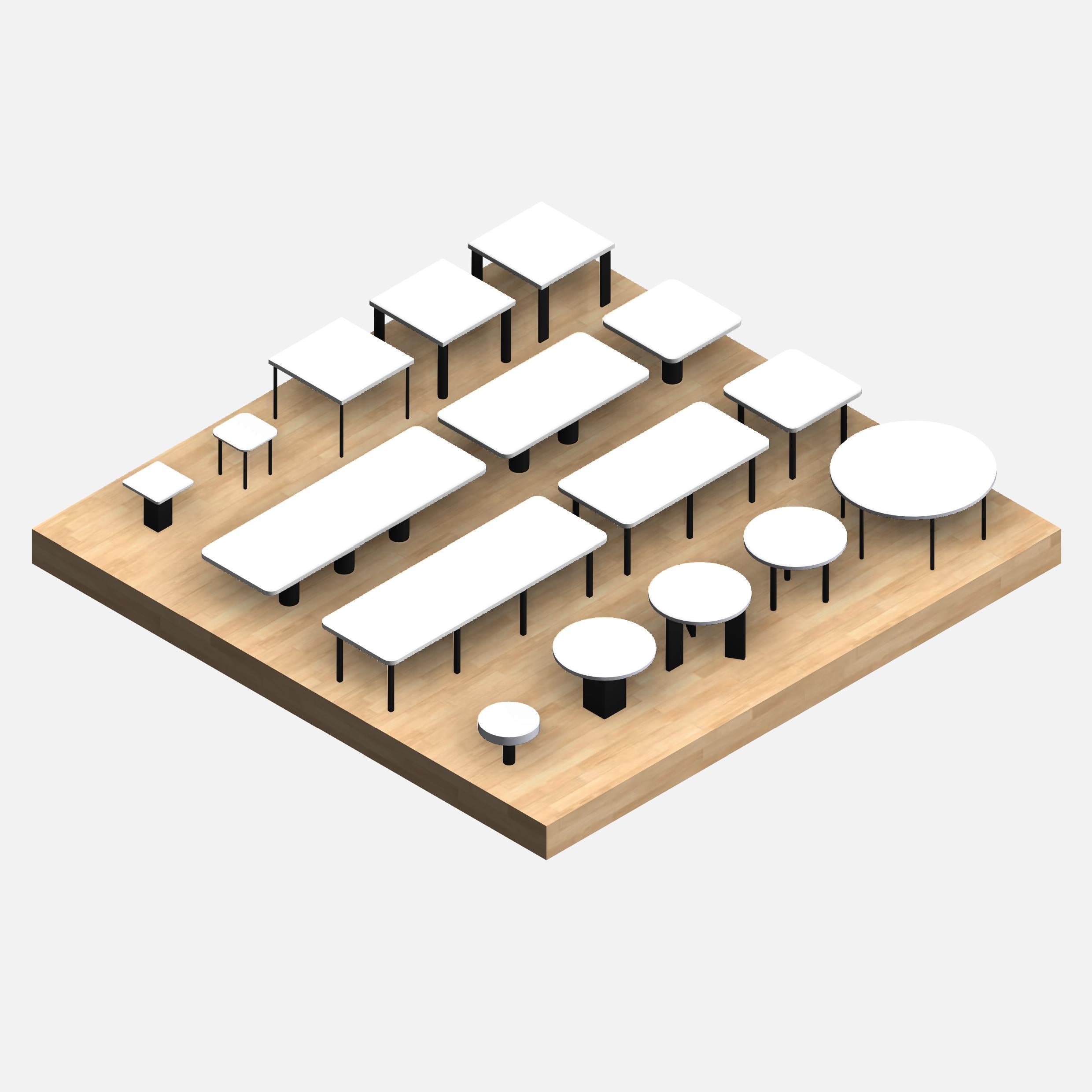 revit parametric table