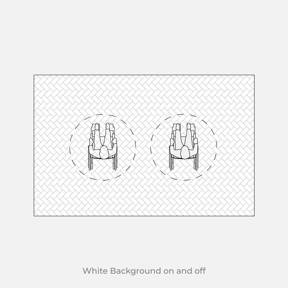 Revit 2D Wheelchair top view download detail item