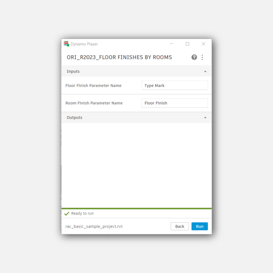 Dynamo Script: Floor Finishes by Rooms | Revit Dynamo