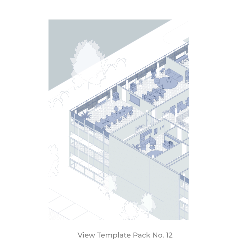 revit view template 3d view