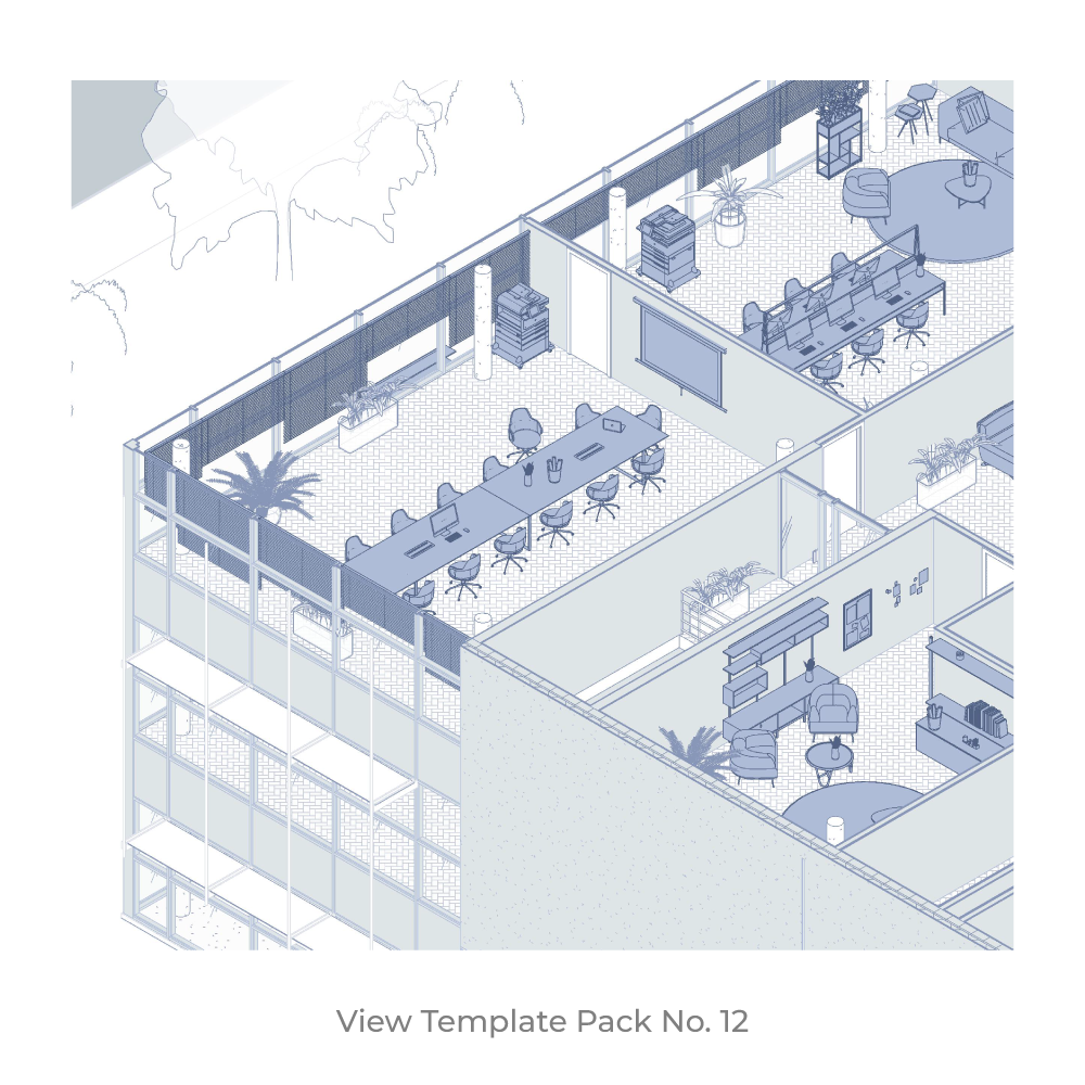 revit view template 